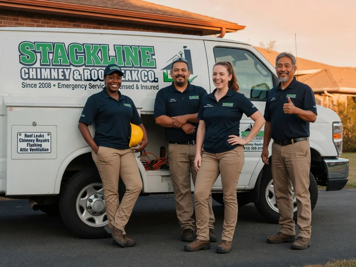 Chimney flashing repair company in Barrett, MN